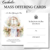 Intentions de messe de souvenir de l'Église cathol