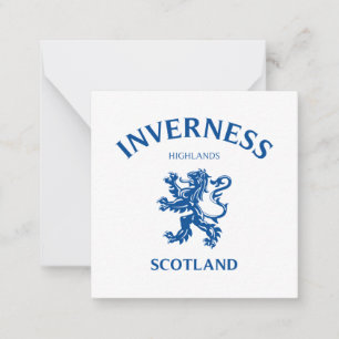 Carte De Correspondance INVERNESS Ecosse
