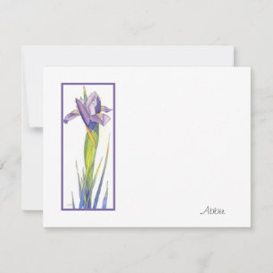 Carte De Correspondance Iris