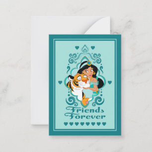 Carte De Correspondance Jasmine & Rajah pour la Saint-Valentin