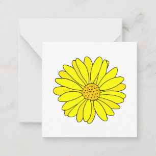 Carte De Correspondance Jaune