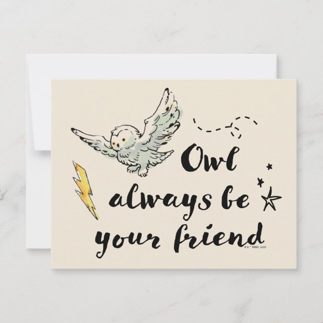 Carte De Correspondance Je serai toujours ton ami (Devant)