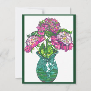 Carte De Correspondance Joli en rose