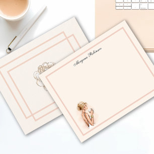 Carte De Correspondance Joli nom fashionista Appartement personnalisé