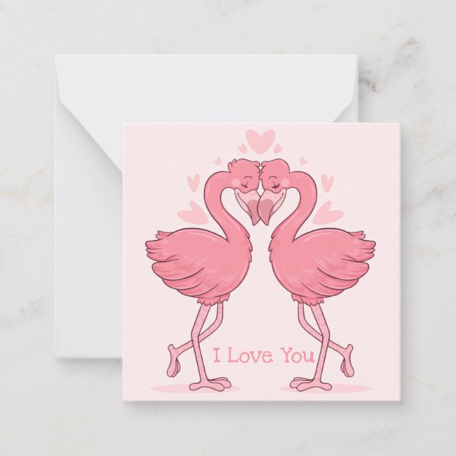 Carte De Correspondance Jolie Saint-Valentin (Devant)