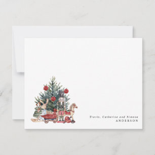 Carte De Correspondance Jouets Jouets Jouets Jouets de Noël modernes