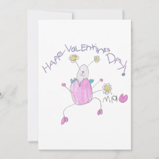 Carte De Correspondance Joyeuse Saint-Valentin avec Mia Darling Designs