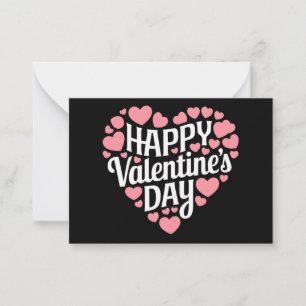 Carte De Correspondance Joyeuse Saint Valentin drôle Cœur Amour Valentin 