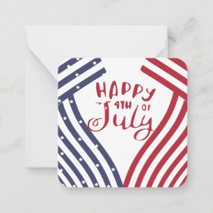 Carte De Correspondance Joyeux 4 juillet