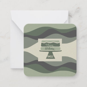 Carte De Correspondance Joyeux Anniversaire Oncle
