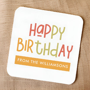 Carte De Correspondance Joyeux Anniversaire Preppy Jouer Amusant Salutatio