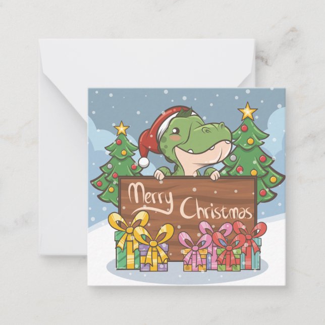 Carte De Correspondance Joyeux Noël (Devant)
