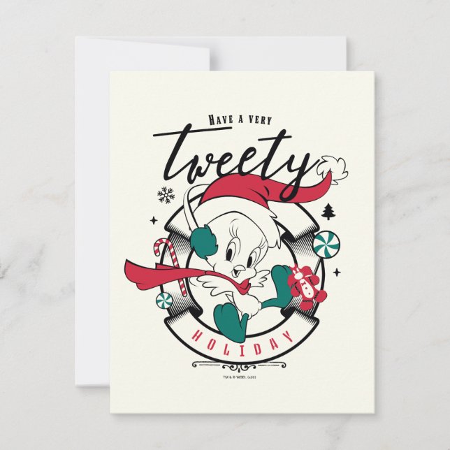 Carte De Correspondance Joyeux Noël avec Titi™ (Devant)