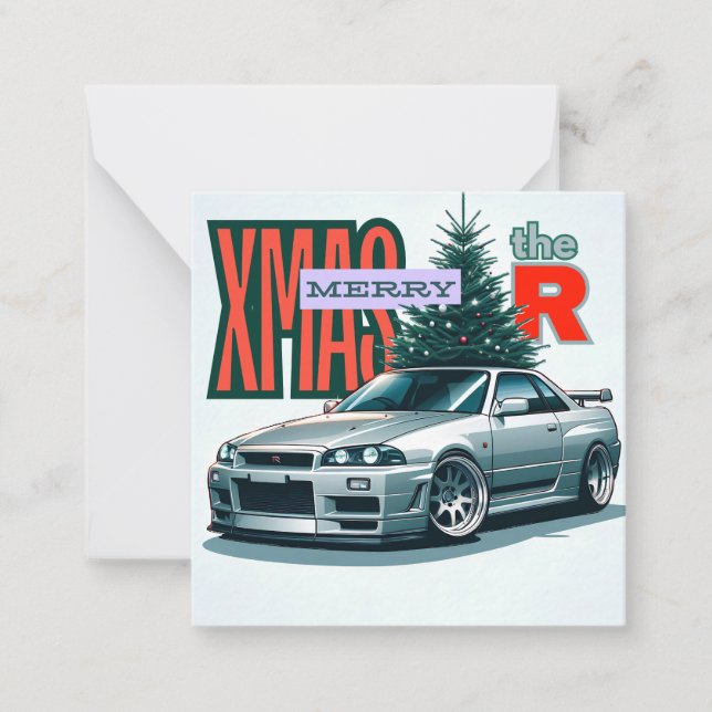 Carte De Correspondance Joyeux Noël - (Légendes JDM) (Devant)