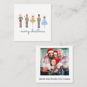 Carte De Correspondance Joyeux Noël Nutcacker photo