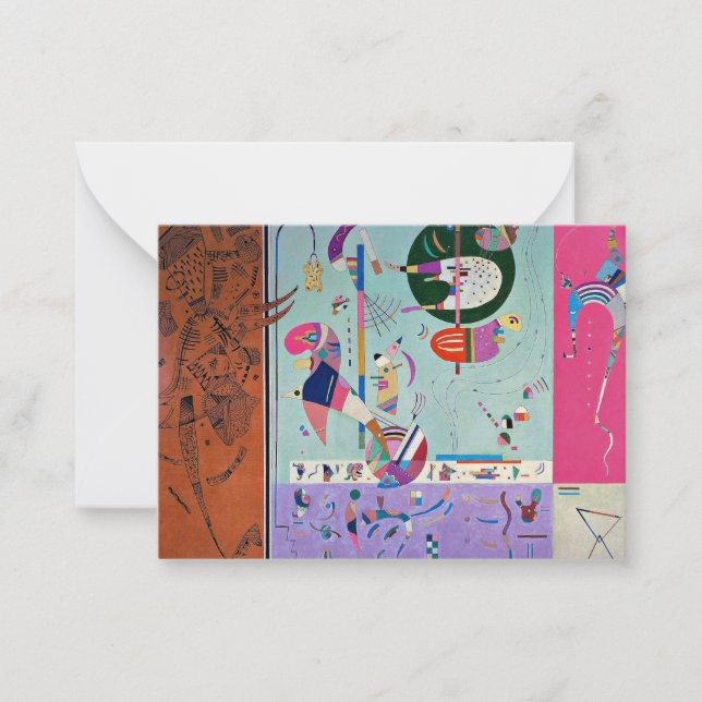 Carte De Correspondance Kandinsky - Diverses pièces (Devant)