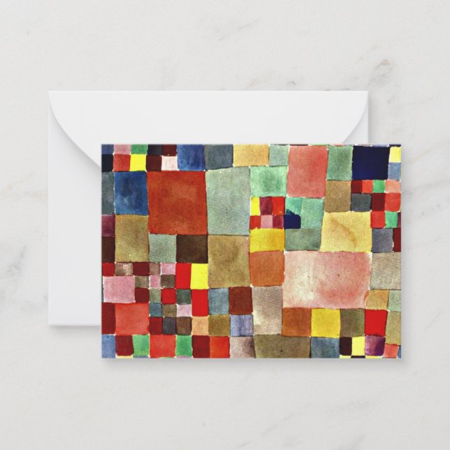 Carte De Correspondance Klee - Flore sur sable (Devant)