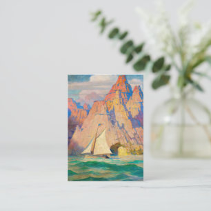 Carte De Correspondance La bonaventure de Newell Convers Wyeth