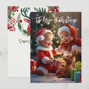 Carte De Correspondance La magie de Noël