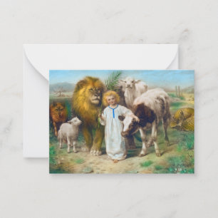 Carte De Correspondance La Paix, 1896 par William Strutt