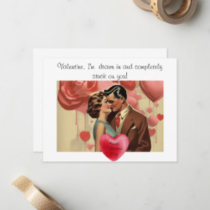 Carte De Correspondance La Saint-Valentin