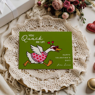 Carte De Correspondance La Saint-Valentin de la classe d'enfants Funny Goo