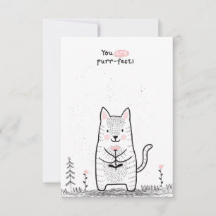 Carte De Correspondance La Saint-Valentin en classe