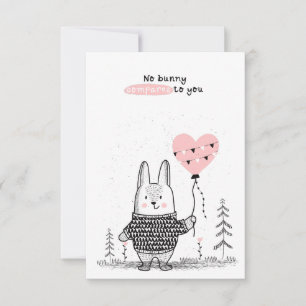 Carte De Correspondance La Saint-Valentin en classe 