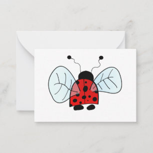 Carte De Correspondance Ladybug