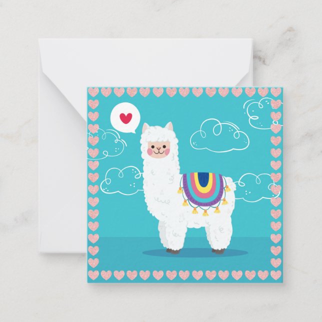 Carte De Correspondance Lama (Devant)