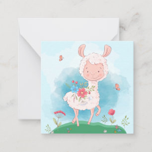 Carte De Correspondance Lama