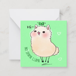 Carte De Correspondance Lama
