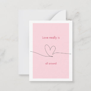 Carte De Correspondance L'amour est vraiment partout
