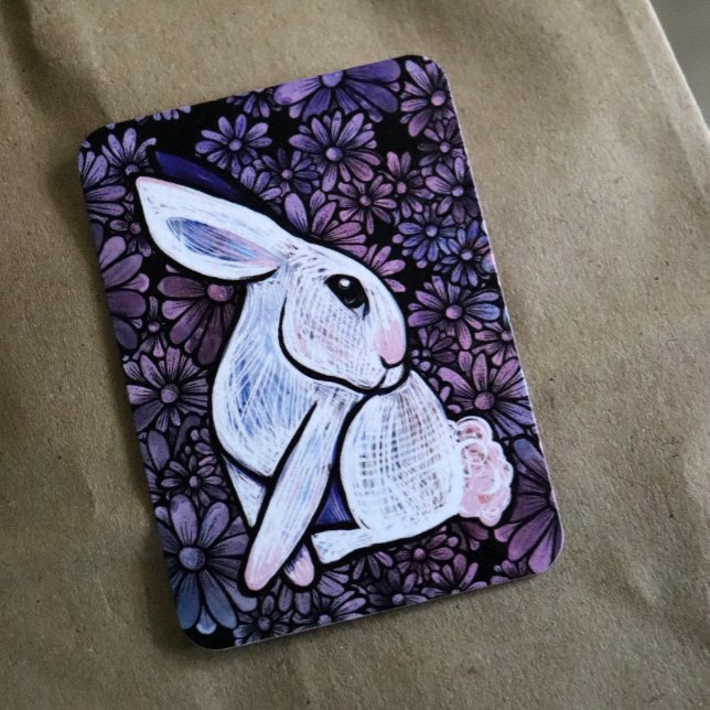 Carte De Correspondance Lapin de printemps Pâques Ostara (Créateur téléchargé)