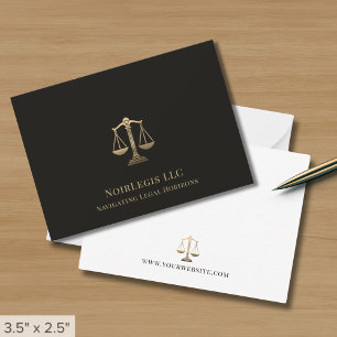 Carte De Correspondance L'échelle de l'or noir de la justice