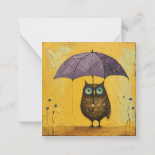 Carte De Correspondance Les gouttes de pluie n'arrêtent pas de s'amuser : 
