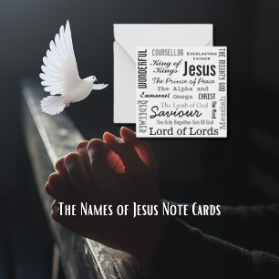 Carte De Correspondance Les noms de Jésus