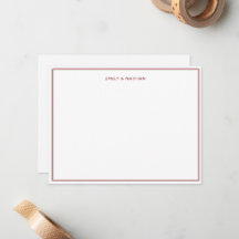 Ligne Rouge Bordure Couple Mariage Fiançailles Per