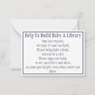 Carte De Correspondance Livres Pour Bébé