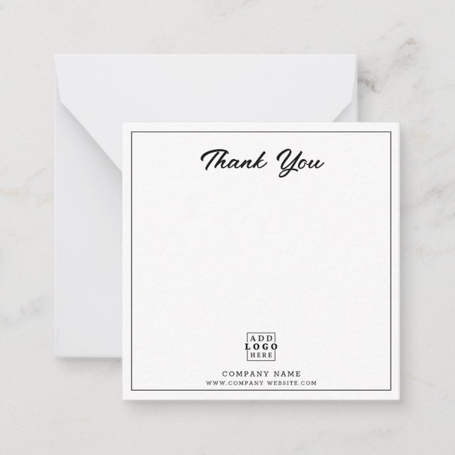 Carte De Correspondance Logo de l'entreprise Nom de l'entreprise Merci Pho (Devant)