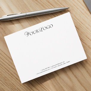 Carte De Correspondance Logo d'entreprise long et mince horizontal Entrepr