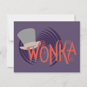 Carte De Correspondance Logo en spirale Wonka