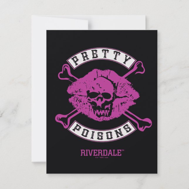 Carte De Correspondance Logo Poisons Pretty (Devant)