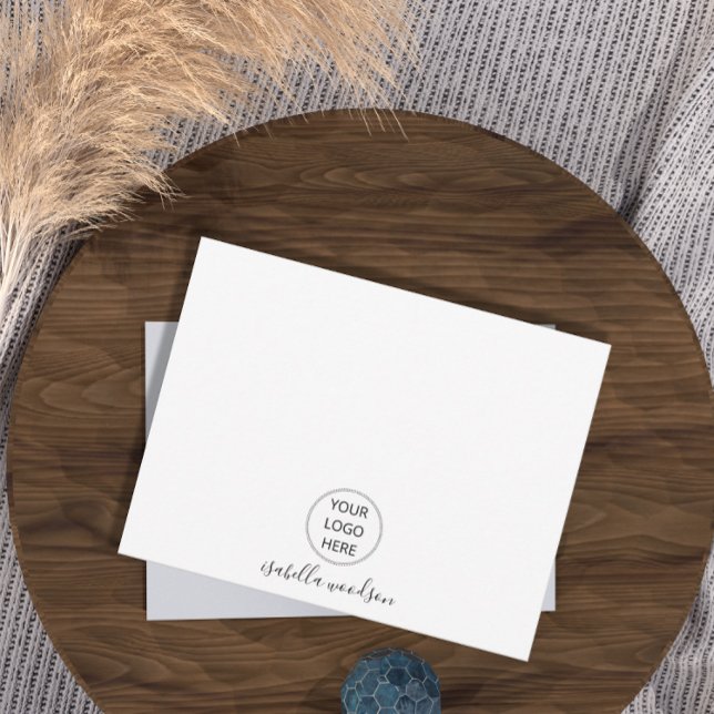 Carte De Correspondance Logo simple (Créateur téléchargé)