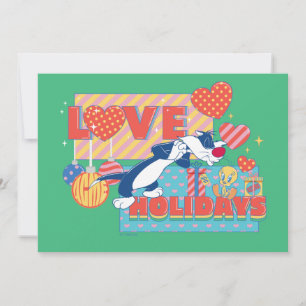 Carte De Correspondance LOONEY TUNES™ SYLVESTER™ & TWEETY™Amour des vaca