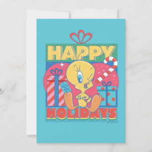 Carte De Correspondance LOONEY TUNES™ TWEETY™ Joyeuses fêtes