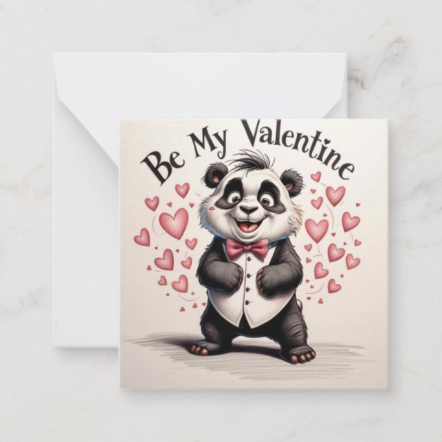 Carte De Correspondance Love in black and white (Devant)