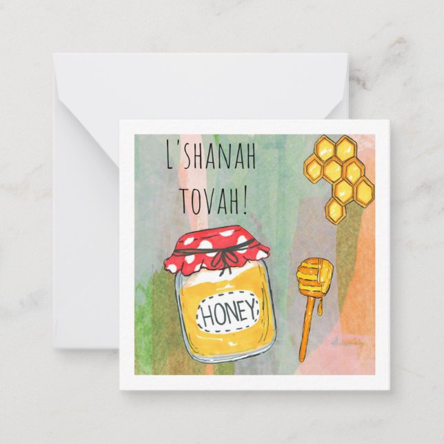 Carte De Correspondance L'shanah tovah (Devant)