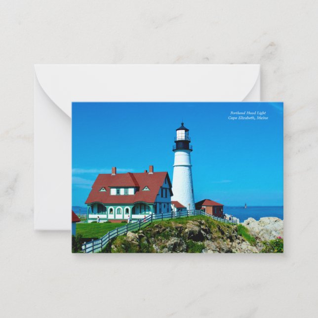 Carte De Correspondance Lumière tête Portland (Devant)