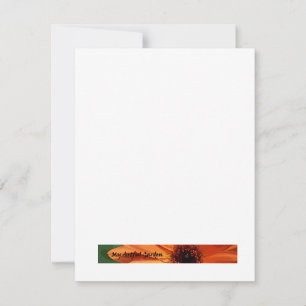 Carte De Correspondance Luna Goddess Flat Note Card